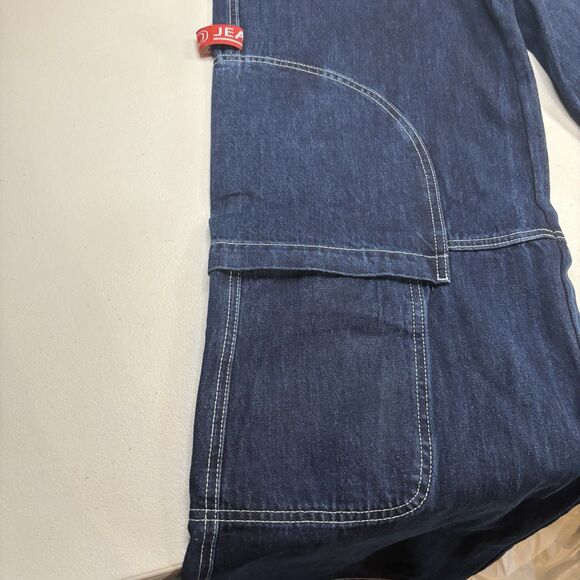 Jaded London Colossus Fit W28  Actual 32 x 32 Wide Leg Baggy Skater Y2K Grunge - Picture 8 of 16